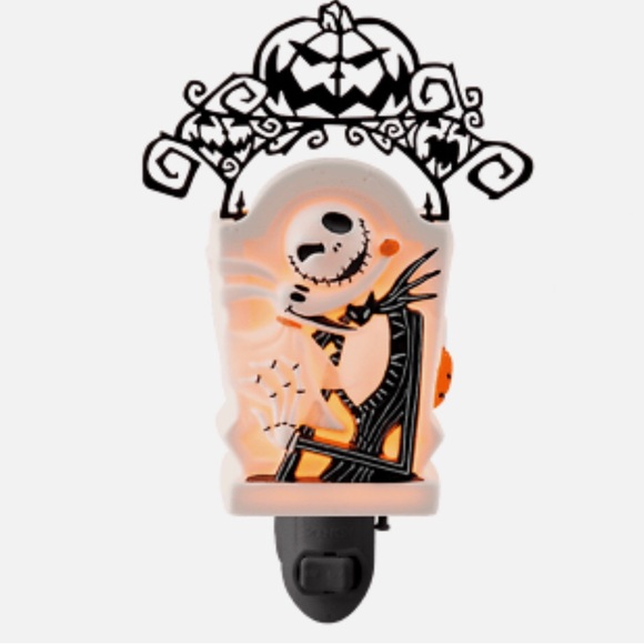 Scentsy Mini Warmer Jack Skellington Nightmare Before Christmas & Wax Melts NIB - Picture 2 of 3